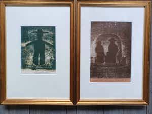 Peter van den Braken - 2 linosnedes verkocht voor € 55!