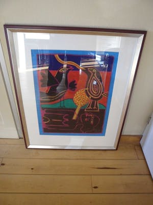 Corneille - Zeefdruk. Titel, "Mali ". kopen? Bied vanaf 200!