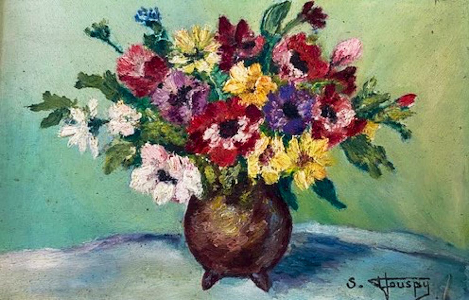 Niet of onleesbaar gesigneerd - gemengd boeket kopen? Bied vanaf 1!