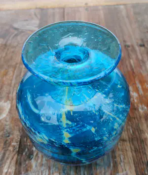 Mdina kunstglas - Mdina Malta gesigneerd handgeblazen glas object kopen? Bied vanaf 50!