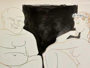 Pablo Picasso - Comédie Humaine 27.1.54 I kopen? Bied vanaf 30!