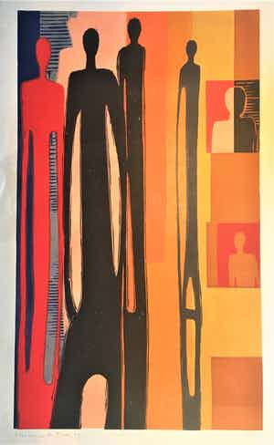 Marianne de Moor - Black/White verkocht voor € 75!