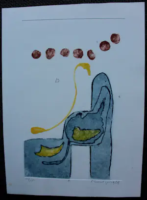 Jan Montyn - 10 etsen en 10 korte gedichten - 1968 kopen? Bied vanaf 750!