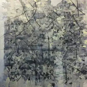 Buy Angelos Tassopoulos - Olieverf op doek, Sorry ik kan niet verder - Zeer groot? Bid from 300!