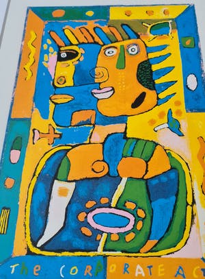Clemens Briels - Corporate Art - gesigneerd - ingelijst - 250 ex. kopen? Bied vanaf 50!