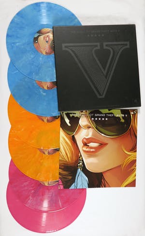 Various artists - Box - 6LP's op coloured vinyl: The Music Of Grand Theft Auto V kopen? Bied vanaf 1!