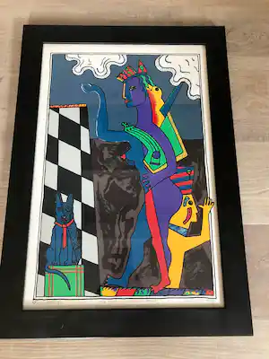 Cecile de Bruijn - Le Chat d'Arnold Schoenberg vendu pour 70€ !