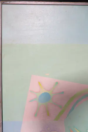 Piet de Walle - Acryl op doek, Abstract 8 - Ingelijst (Groot) kopen? Bied vanaf 35!