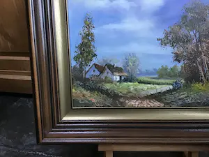 Henner Knauf - Landschapje kopen? Bied vanaf 1!
