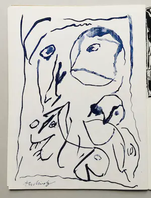 Pierre Alechinsky - catalogus - Galerie de France - 1962 - met 8 originele litho’s kopen? Bied vanaf 175!