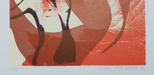 Niet of onleesbaar gesigneerd - Litho z.t., 1994, incl. passepartout kopen? Bied vanaf 1!