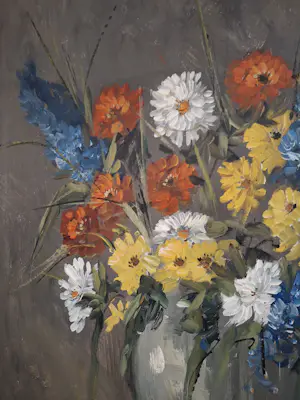 Jan Kelderman - Bloemstilleven kopen? Bied vanaf 75!