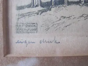 Buy Anton Pieck - Amersfoort (Onze Lieve Vrouwetoren )? Bid from 150!