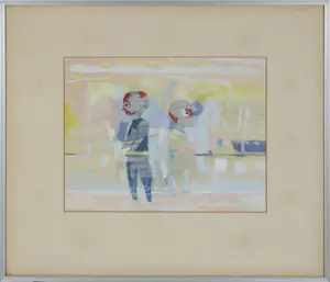 Coen Hennipman - Aquarel op papier, lot van 3 werken - Ingelijst kopen? Bied vanaf 20!