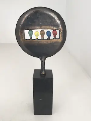 Corry Ammerlaan - Sculptuur “ Kijk in de toekomst ! “ kopen? Bied vanaf 1!
