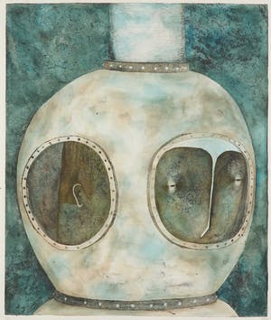 Bisser - Handgekleurde ets, Zonder titel - Ingelijst kopen? Bied vanaf 150!