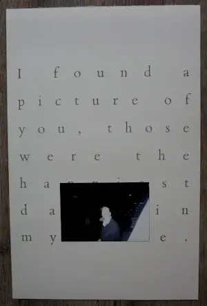Jan Henderikse - Paarse map met foto's: I found a picture of you, those were the happiest days.. kopen? Bied vanaf 695!