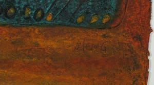 Giovanni Vetere - Zeefdruk, Zusje - Ingelijst (Groot) kopen? Bied vanaf 10!