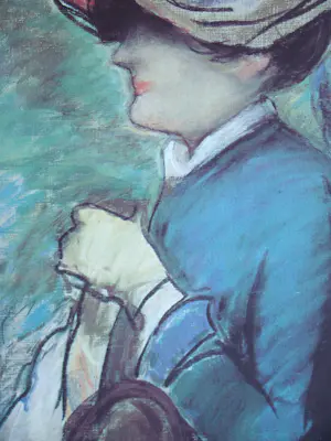 Edouard Manet - Portret van een vrouw met hoed - Offsetlithografie - 1974 kopen? Bied vanaf 80!