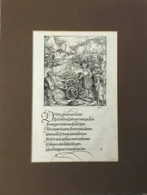 Hans Leonhard Schäufelein - “Theuerdank” set van 6 houtsneden uit 1519. kopen? Bied vanaf 600!