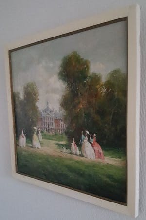 Fritz Möritz - Promenade vor dem Schloss zu Münster kopen? Bied vanaf 175!