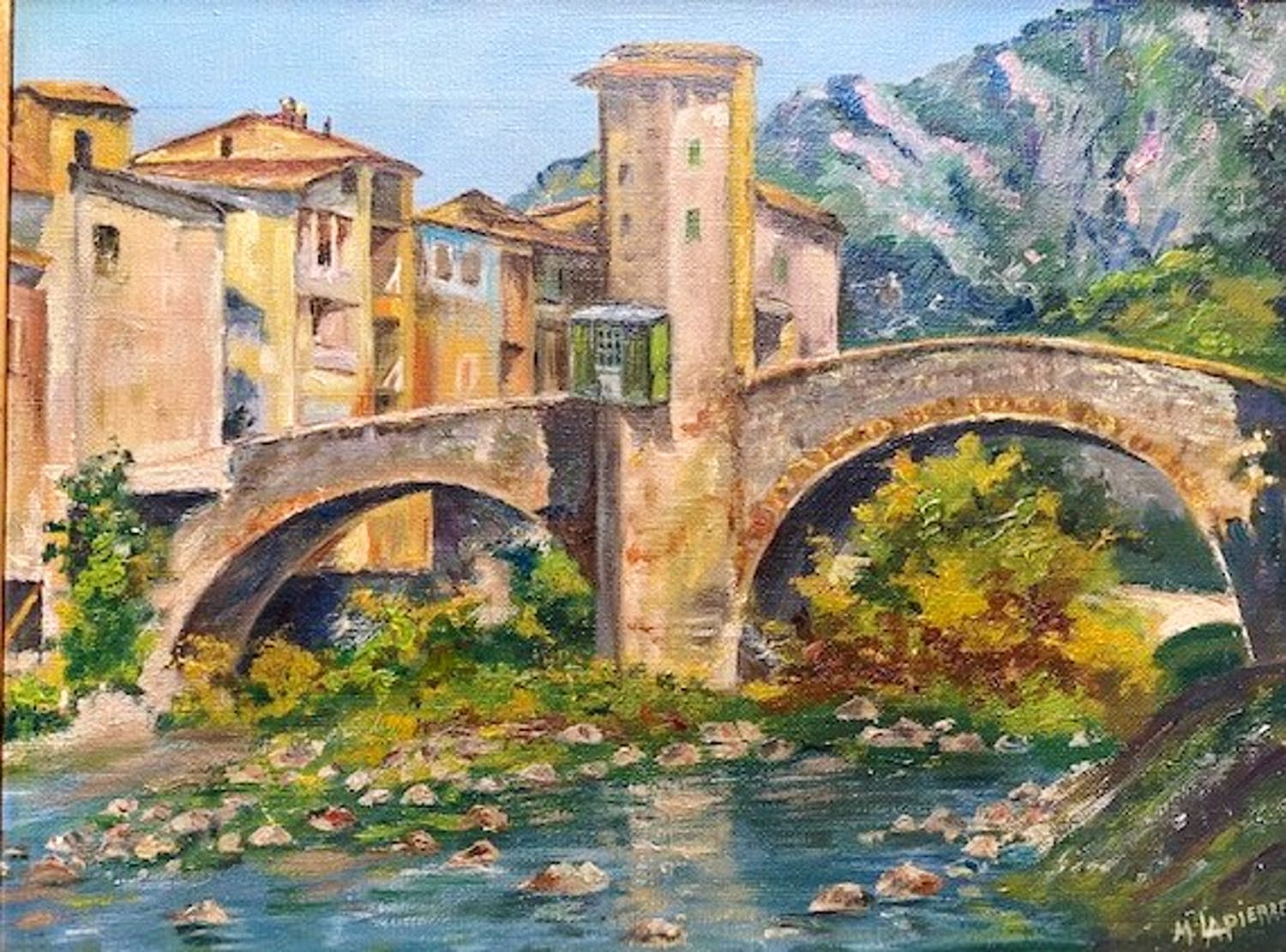 Niet of onleesbaar gesigneerd - Pont de Sospel kopen? Bied vanaf 1!