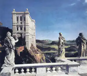 Carel Willink - Landschap met museum verkocht voor € 350!