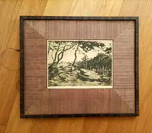 Martin van Waning - Bosgezicht Schiermonnikoog verkauft für € 40!