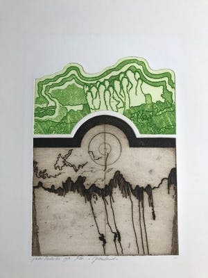 Peter Oosterbos - - Groenland - oplage 7/25 st. handgesigneerd - 1974 kopen? Bied vanaf 39!