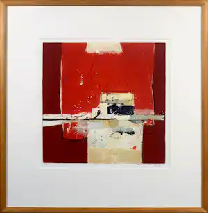 Ron van der Werf - Zeefdruk, Assemble I - Ingelijst vendu pour 35€ !