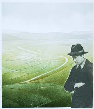 Elmar Gille - Ets - Terugblik verkocht voor € 65!