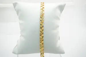 60-  Fraai gefaseerd afgewerkte 20kt goud armband - Arabisch / Slinger motief kopen? Bied vanaf 450!