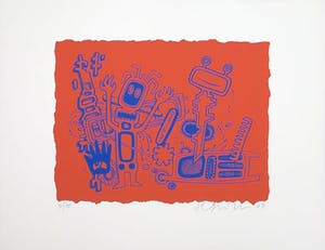 Henk Schiffmacher - Zeefdruk, Zonder titel kopen? Bied vanaf 1!