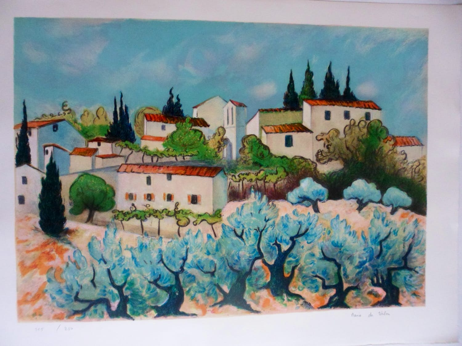 Marie de Valon - Litho, titel, Provance kopen? Bied vanaf 30!