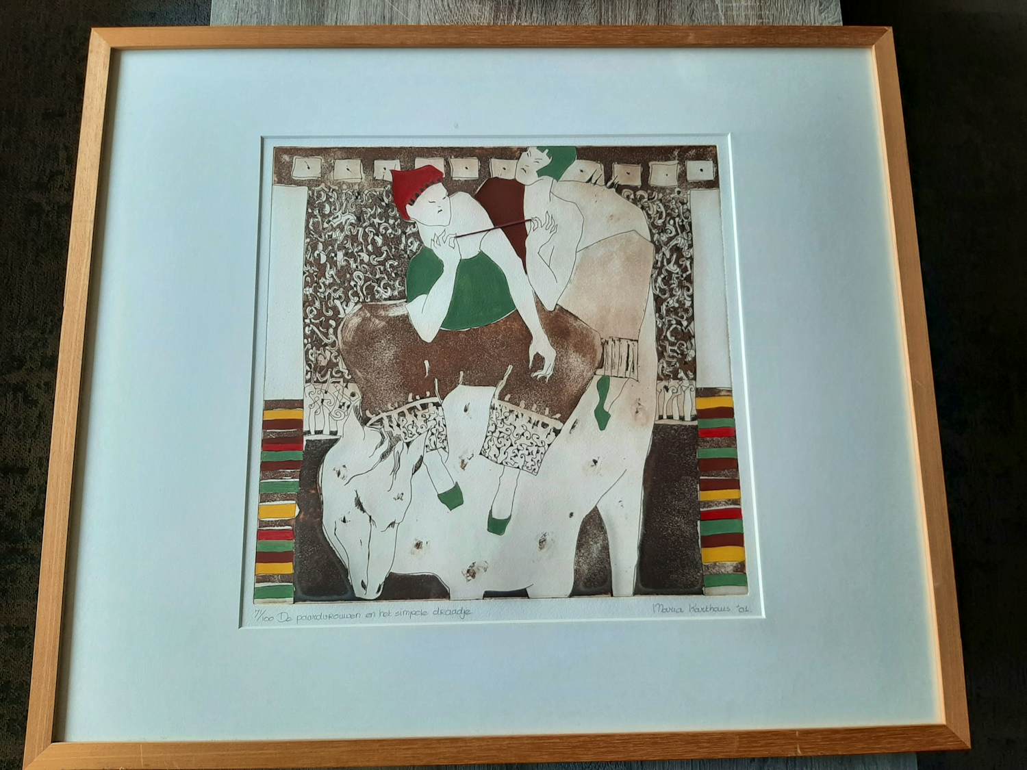 Maria Stakenburg-Karthaus - Ets, Titel, De paard vrouwen en het simpele draadje kopen? Bied vanaf 50!