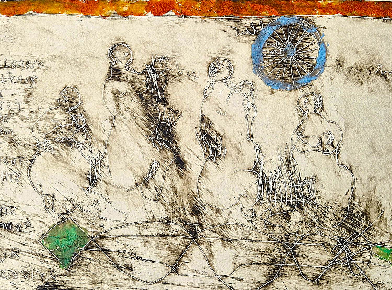 Anton Heyboer - Unieke 1984 -eigen druk- Ets "Koningsgraf" potloodgesigneerd kopen? Bied vanaf 74!