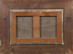 Cornelis Westerbeek (sr.) - Olieverf op doek, Koeien - Ingelijst kopen? Bied vanaf 500!