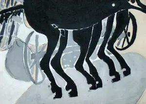 Georges Braque - Char - 1955 - Originele lithografie - Mourlot kopen? Bied vanaf 80!