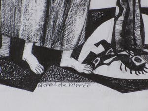 Gerrit de Moree - Hemelvaart - Tekening kopen? Bied vanaf 1!