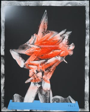 Vincent Mengin-Lecreult - Gemengde techniek op doek, Sculture kopen? Bied vanaf 1!