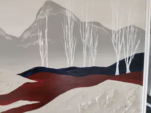 Stephen Kaye - Winterlandschap - Laatste kans v.a €1,- kopen? Bied vanaf 1!