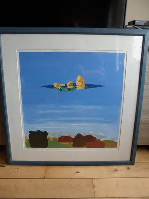 Rien Bout - Zeefdruk. Titel, Paisaje flotante no. 2 kopen? Bied vanaf 40!