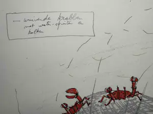 Panamarenko - Wuivende krabben kopen? Bied vanaf 750!