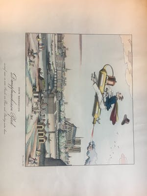 Carle Vernet - neue erfindung - Dampfmaschinen Pferd kopen? Bied vanaf 50!