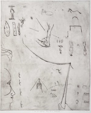 Henk Visch - Ets, Het niet-gelijk-zijn toont zich in herkenning kopen? Bied vanaf 1!