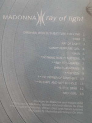 Madonna - Picturtedisc - Ray of light - Limited edition kopen? Bied vanaf 20!