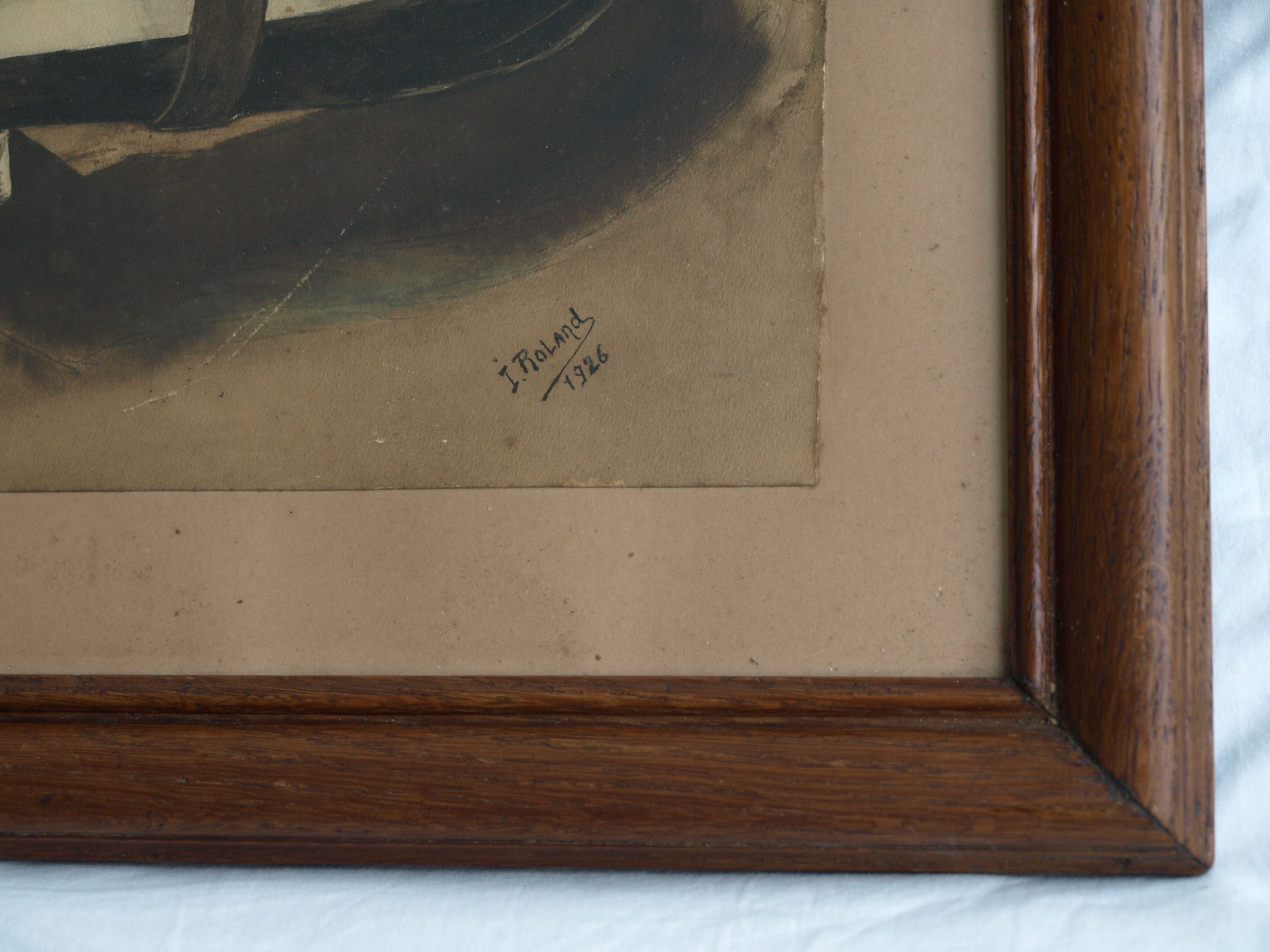 Niet of onleesbaar gesigneerd - Aquarel – Damesschoen – 1926 - gesigneerd & ingelijst  kopen? Bied vanaf 1!