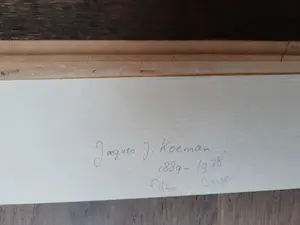 Jac. J. Koeman - ets, boerderijgezicht, gesigneerd kopen? Bied vanaf 45!