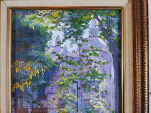 Co Breman - Gezicht op de hoektoren van een kasteel (Rosendael?) kopen? Bied vanaf 1500!