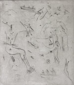 Henk Visch - Ets, Treedt binnen in het woord kopen? Bied vanaf 1!